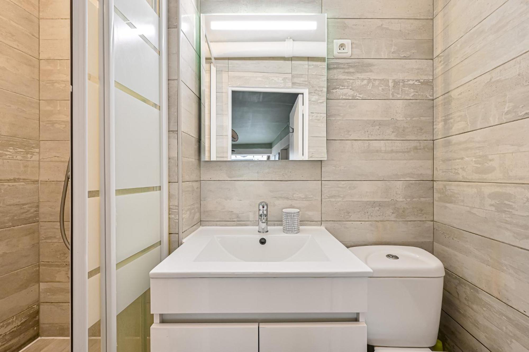 Apartamento L'Oasis Parisien - 2 Pers - Metro Oberkampf Exterior foto